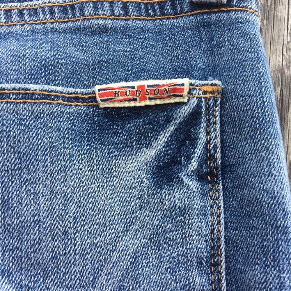 A pair of blue Hudson jeans 👖